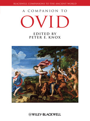 cover image of A Companion to Ovid